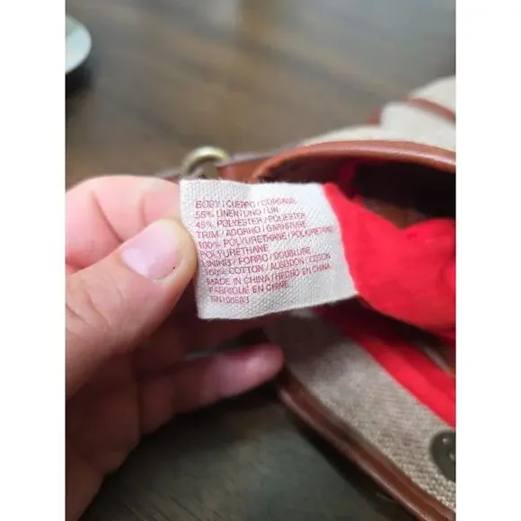 Lucky Brand Beige Kenya Tote Est. 1990 100% Cotton RN100583‎ - Picture 12 of 16